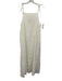 Alpha Studio Size 44 White Cotton Sleeveless Tie Shoulder Cut Outs Maxi Dress White / 44