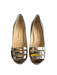 Marc By Marc Jacobs Shoe Size 38.5 Antique Silver Leather Peep Toe Pump Shoes Antique Silver / 38.5