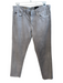 AG Size 29 Light Gray Cotton Blend 5 Pocket Zip Fly Mid Rise Skinny Jeans Light Gray / 29