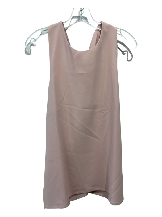 Theory Size S Dusty Pink Triacetate Blend Sleeveless Criss Cross Back Top Dusty Pink / S