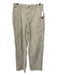 TNA Size 4 Beige Cotton Corduroy Zip & Button Carpenter Pants Beige / 4