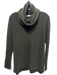 Vince Size Large Olive Green No Fabric Tag Rib Knit Turtle Neck Raw Hem Sweater Olive Green / Large