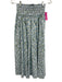 Hill House Size XS/S Green, Blue, White Cotton Sleeveless Floral Maxi Skirt Set Green, Blue, White / XS/S