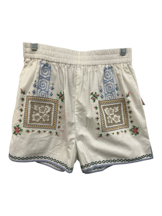 Hunter Bell Size XS/S White, Blue, Orange Cotton Short Sleeve Short Set White, Blue, Orange / XS/S