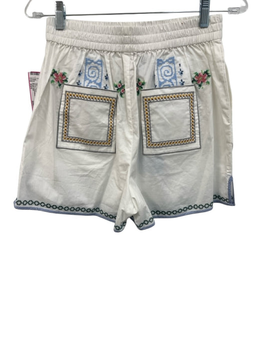 Hunter Bell Size XS/S White, Blue, Orange Cotton Short Sleeve Short Set White, Blue, Orange / XS/S