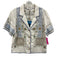 Hunter Bell Size XS/S White, Blue, Orange Cotton Short Sleeve Short Set White, Blue, Orange / XS/S