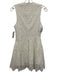 Hill House Size Small White Polyester Blend Sleeveless Crochet Lace Floral Dress White / Small