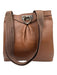 Salvatore Ferragamo Brown Leather Shoulder Strap Shoulder Strap Bag Brown / S/M