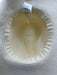 Dorfman Cream & Green Paper Straw Ribbon Panama Hat Cream & Green / One Size