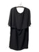 Tahari Arthur S. Levine Size 8 Black Polyester Sleeveless Boat Neck Dress Black / 8