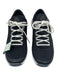 Jenni Kayne Shoe Size 40 Gray & Black shearling Leather Almond Toe Flat Mules Gray & Black / 40