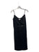 Nanette Lepore Size 4 Black Polyester & Spandex Spaghetti Strap Seqiuns Dress Black / 4