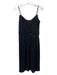 Nanette Lepore Size 4 Black Polyester & Spandex Spaghetti Strap Seqiuns Dress Black / 4