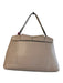 Gianni Chiarini Light Beige Saffiano Leather Flap Closure Snap 1 handle Bag Light Beige / Medium