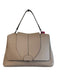 Gianni Chiarini Light Beige Saffiano Leather Flap Closure Snap 1 handle Bag Light Beige / Medium