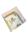 Hermes Pink, Gold & Multi Silk Square By Ledoux scarf Pink, Gold & Multi / Large