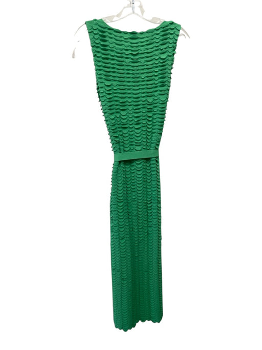 Scanlan Theodore Size Est Size M Green Missing Fabric Tag Knit Sleeveless Dress Green / Est Size M
