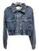 Sundays by WeAreSundays Size S Medium Wash Cotton Denim Acid Spotitng Jacket Medium Wash / S