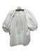 A.L.C. Size 6 White Cotton Short Puff Sleeve V Neck Top White / 6