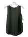 Theory Size S Olive Silk Sleeveless Tank Top Olive / S