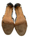 Manolo Blahnik Shoe Size 39.5 Brown & White Animal Print Tie Ankle Midi Pumps Brown & White / 39.5
