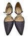 Manolo Blahnik Shoe Size 39.5 Purple Snake Pointed Toe D'Orsay Mary Jane Pumps Purple / 39.5