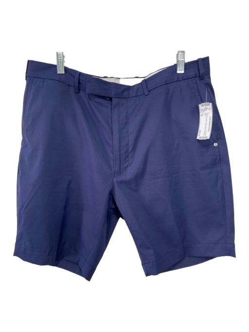 RLX Size 36 Navy Synthetic Solid Khakis Men's Shorts 36