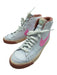 Nike Shoe Size 9 White & Pink Leather High Top lace up Swoosh Blazer Sneakers White & Pink / 9