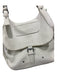 Longchamp Off White Grained Leather Shoulder Strap Flap Saddle Bag Bag Off White / M