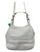 Longchamp Off White Grained Leather Shoulder Strap Flap Saddle Bag Bag Off White / M