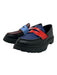 Camper Shoe Size 39 Black, red, blue Leather Penny Loafer Platform Loafers Black, red, blue / 39