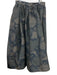 COS Size 12 Blue & Green Polyester Gathered Waistband Leaf Print Maxi Skirt Blue & Green / 12