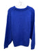 COS Size M Cobalt Blue Mohair Blend Rib Knit Crew Neck Oversize Sweater Cobalt Blue / M