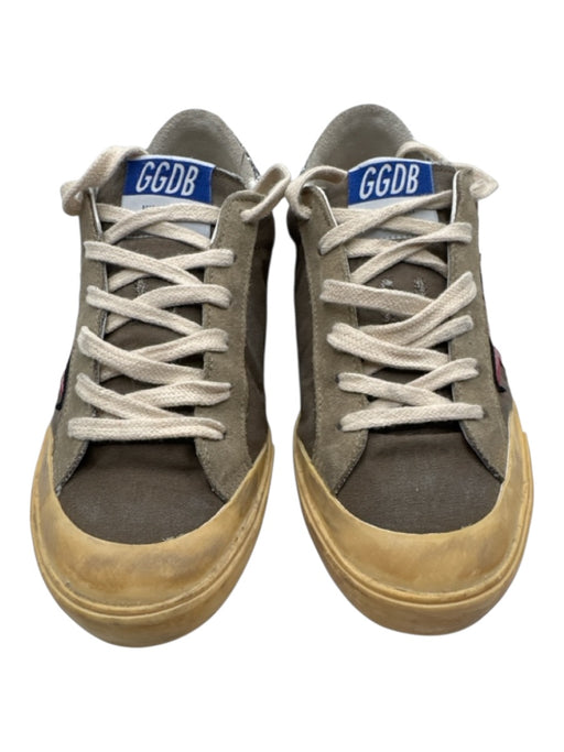 Golden Goose Shoe Size 37 gray & pink Canvas & Leather Round Toe Star Sneakers gray & pink / 37