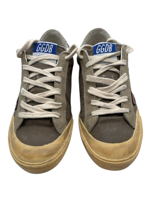 Golden Goose Shoe Size 37 gray & pink Canvas & Leather Round Toe Star Sneakers gray & pink / 37