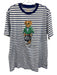 Polo Ralph Lauren Size XL White, Navy, Multi Cotton Striped Short Sleeve Top White, Navy, Multi / XL