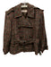 Yves Saint Laurent Size 38 Brown, Red & Blue No Fabric Tag Wool Feel Jacket Brown, Red & Blue / 38