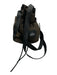 Alo Brown & Black Nylon Drawstring Close Utilitarian Athletic Bucket Bag Brown & Black