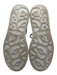 Alexander McQueen Shoe Size 40 White & Black Leather Upper Round Toe Sneakers White & Black / 40