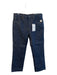 Zara Size 46 Dark Wash Cotton Blend Mid Rise Zip Fly Wide Leg Jeans Dark Wash / 46