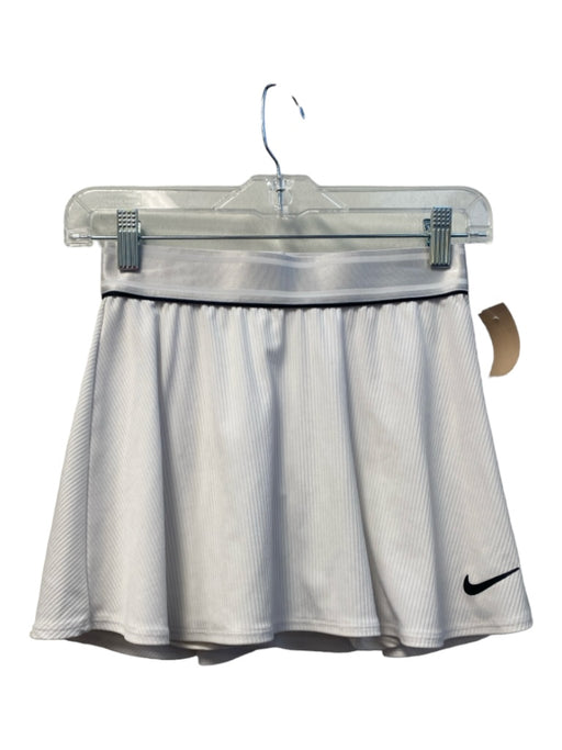 Nike Size XS White Poly Blend Tennis skirt Short built in shorts Skirt White / XS