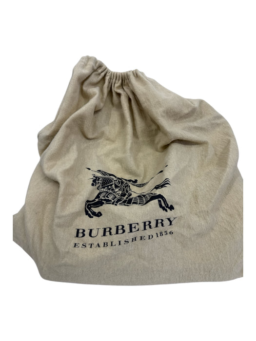 Burberry Tan, Brown, Red Coated Canvas Leather trim Nova Check Tote Bag Tan, Brown, Red / Medium