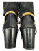 Prada Shoe Size 37 Black Leather Knee High Side Zip Stacked Heel Box Inc. Boots Black / 37