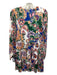 Hale Bob Size XS Green, Blue, Multi Polyester Blend Paisley Floral Print Dress Green, Blue, Multi / XS