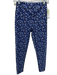 SSYS Size XS Navy, Blue & Yellow Nylon Blend Bra Top Floral High Rise Pant Set Navy, Blue & Yellow / XS