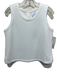 Addison Bay Size M Cream Polyester Blend Sleeveless Waffled Back button Top Cream / M