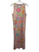 Gretchen Scott Size S Pink & Multi Polyester Sleeveless Shoulder buttons Jumper Pink & Multi / S