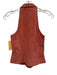 Worth Size 0 Coral Pink Leather Sleeveless Button Front Collar Top Coral Pink / 0