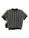 Hyacinth House Size XS Black & Cream Acrylic Blend Knit Button Shoulders Sweater Black & Cream / XS