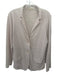 Rosso35 Size 50 Blush Pink Linen Long Sleeve Knit Button Front Cardigan Jacket Blush Pink / 50